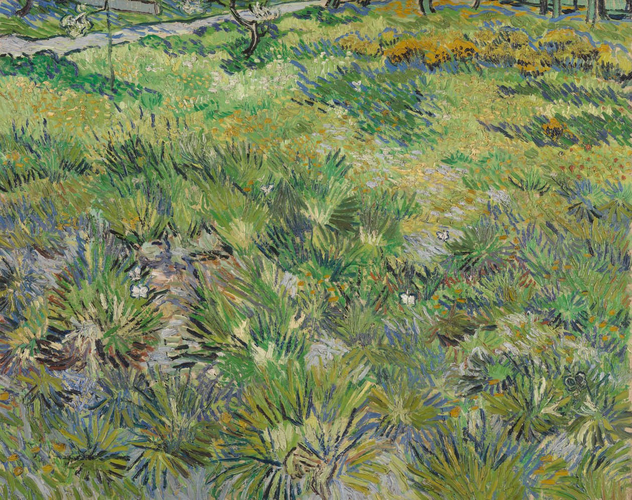 Long Grass with Butterflies, 1890 by Vincent van Gogh