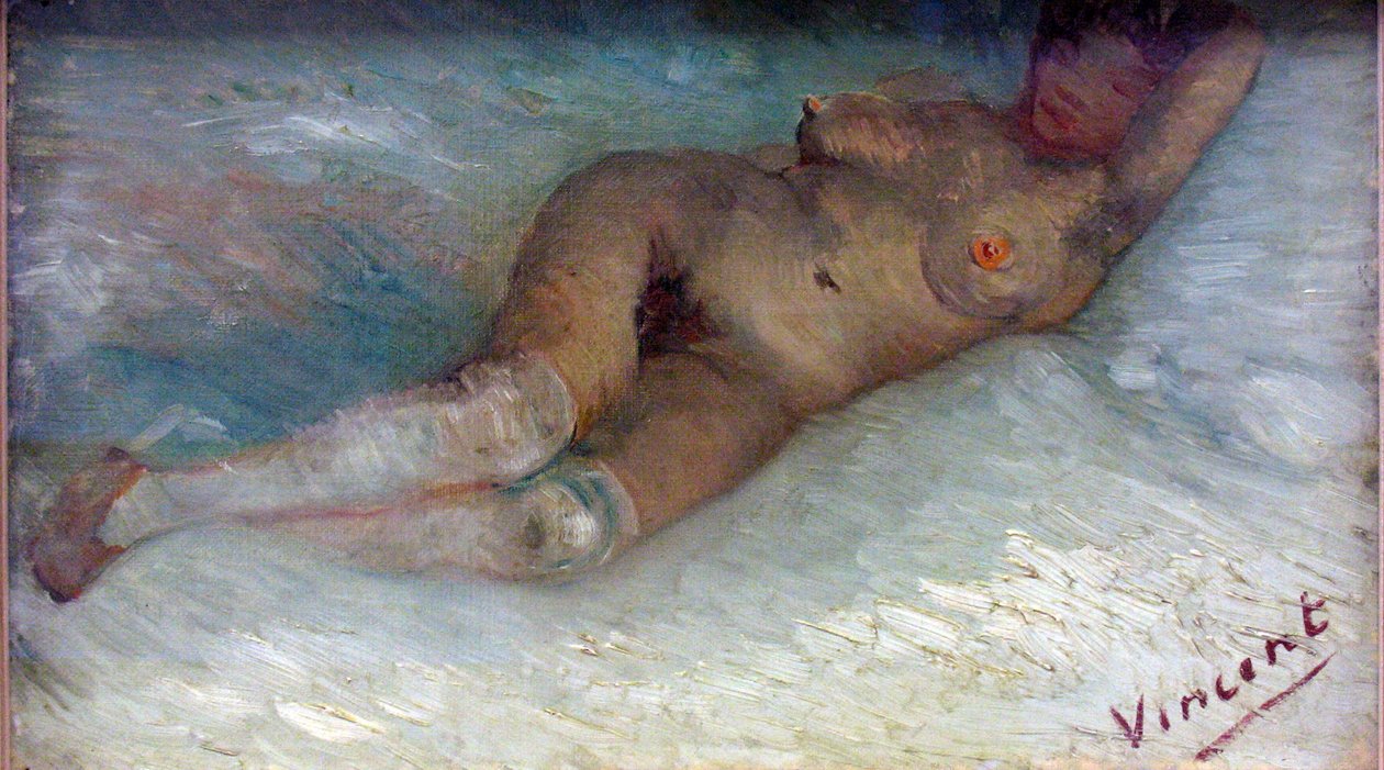 Reclining Nude by Vincent van Gogh