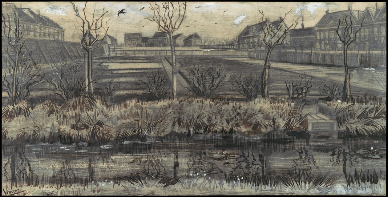 Nursery on Schenkweg by Vincent van Gogh