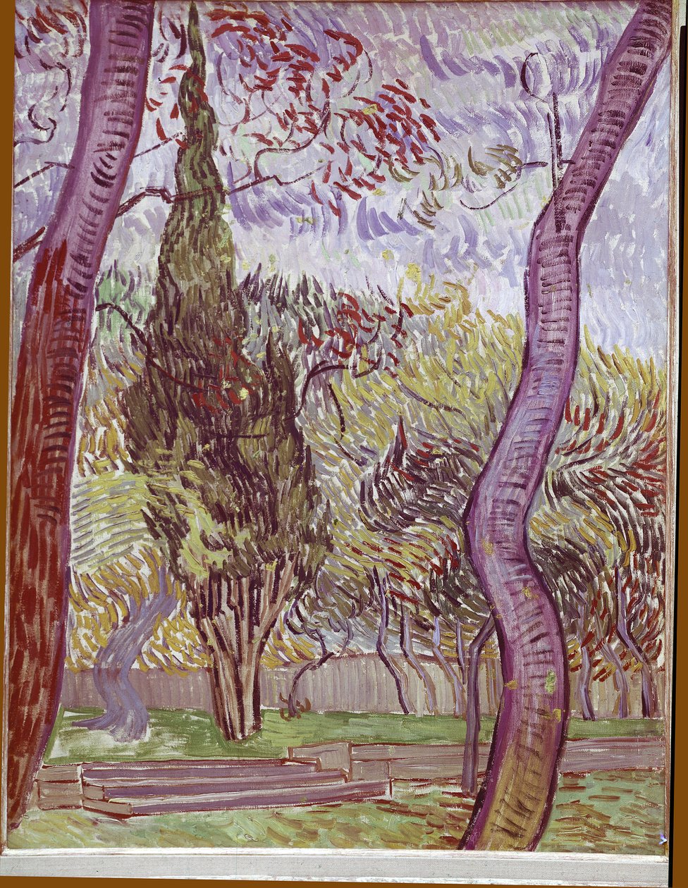 Park of the Saint-Paul Hospital in Saint-Remy-de-Provence by Vincent van Gogh