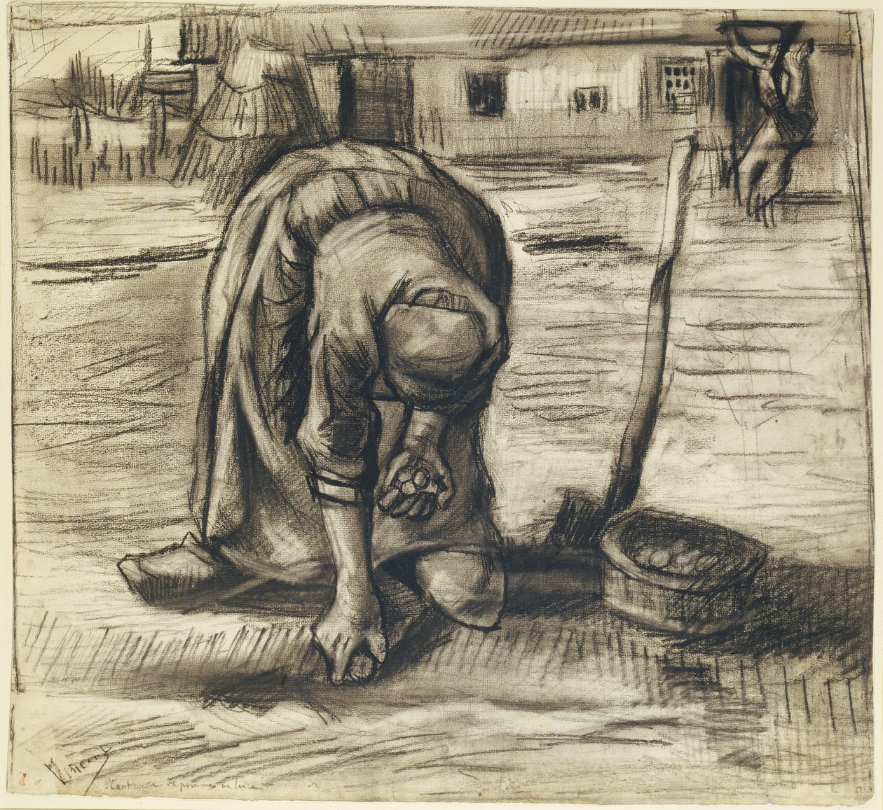 Potato Planter by Vincent van Gogh