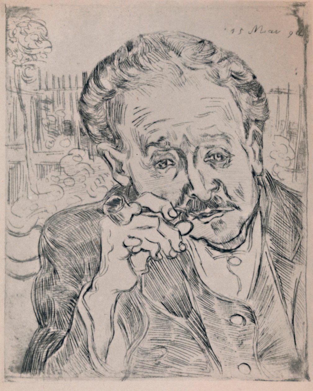 Portrait of Dr. Gachet by Vincent van Gogh