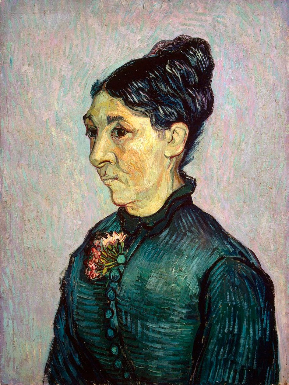Portrait of Madame Jeanne Lafuye Trabuc by Vincent van Gogh