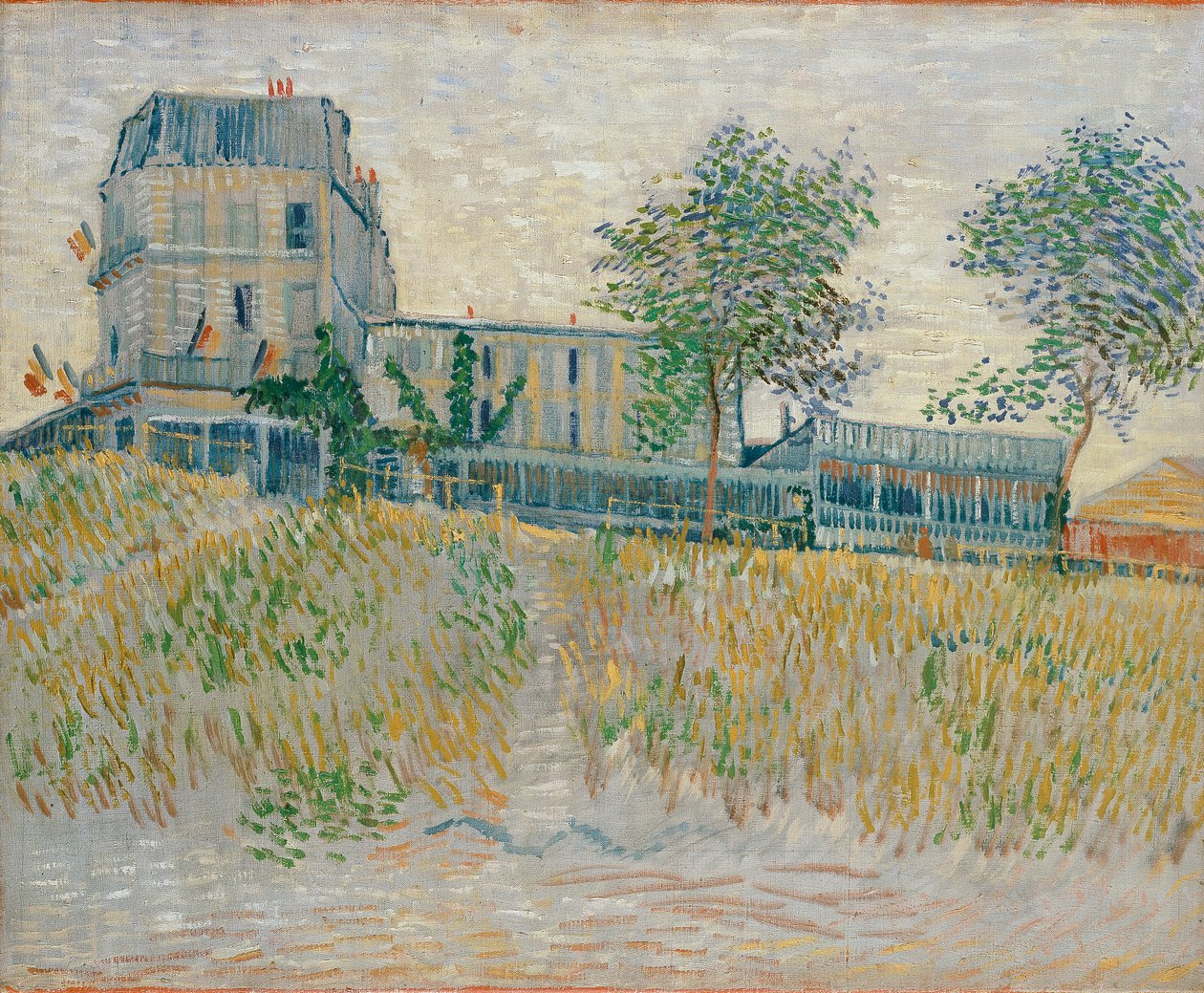 Restaurant de la Sirene, Asnieres by Vincent van Gogh