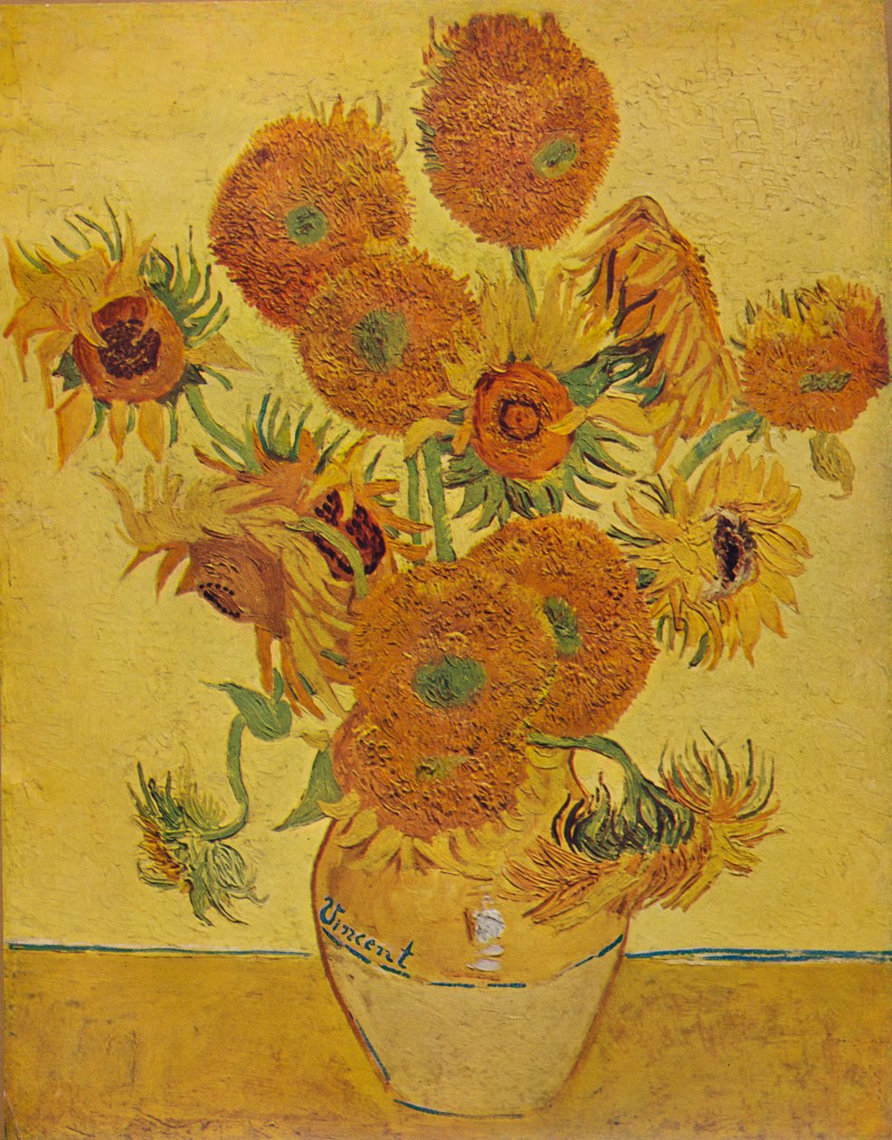 Sunflowers, 1888 by Vincent van Gogh
