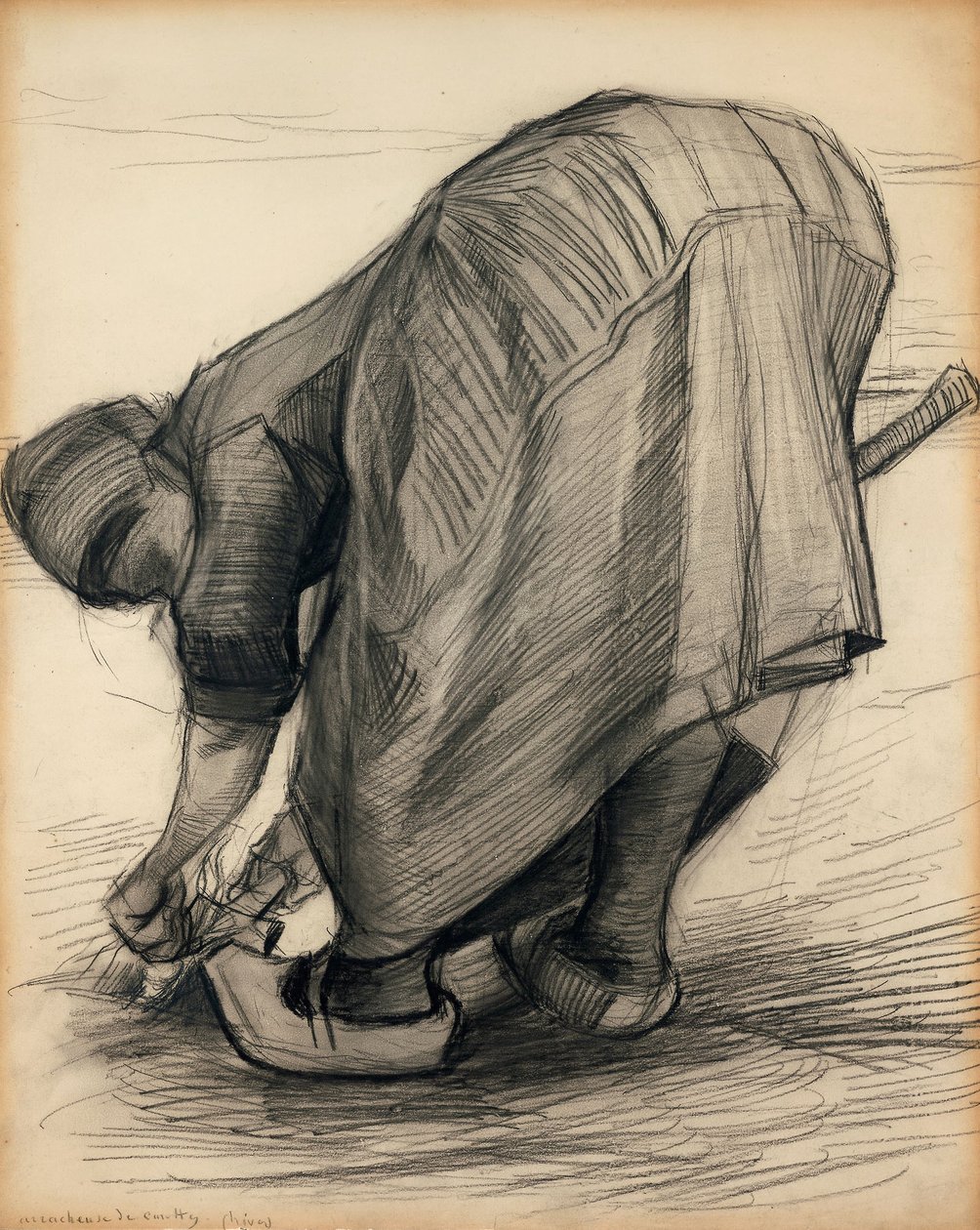 The Carrot Puller by Vincent van Gogh