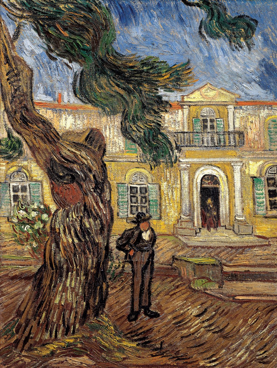 The Hospital of Saint Paul at Saint Remy de Provence by Vincent van Gogh