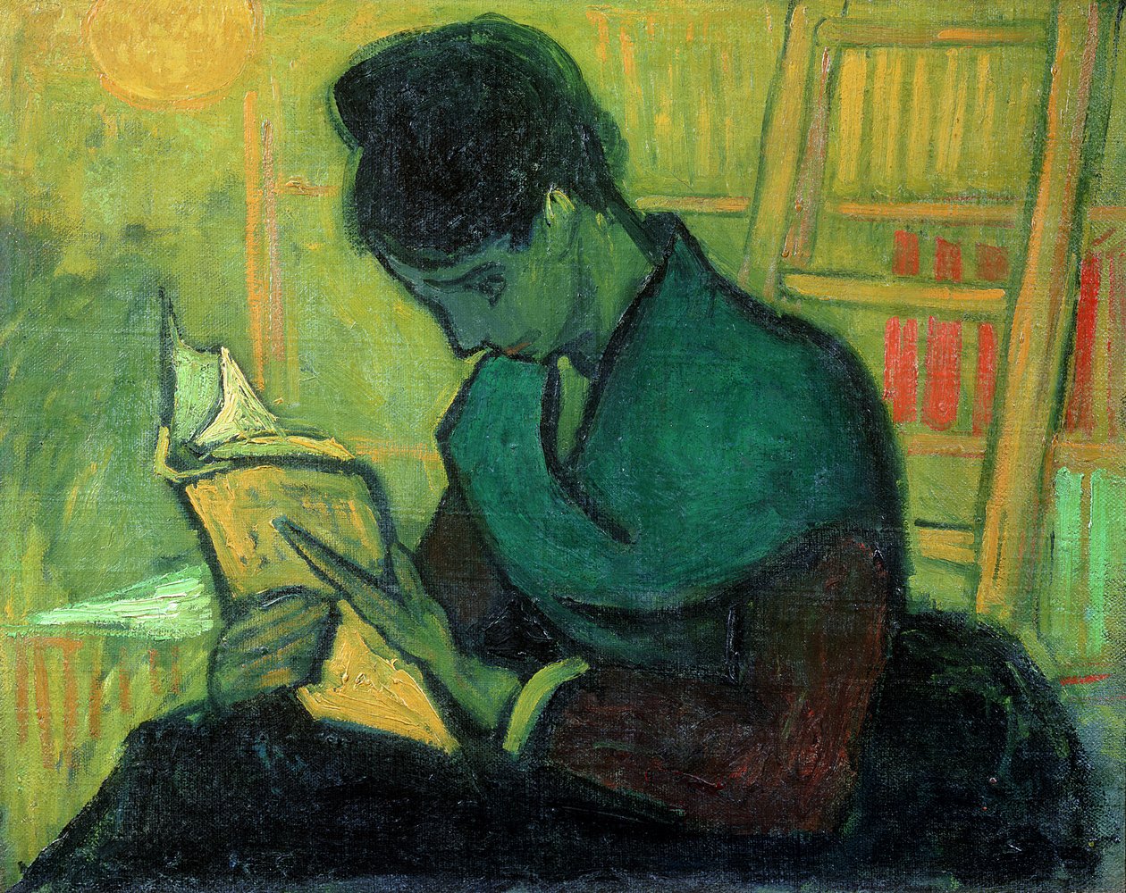The Novel Reader, 1888 by Vincent van Gogh