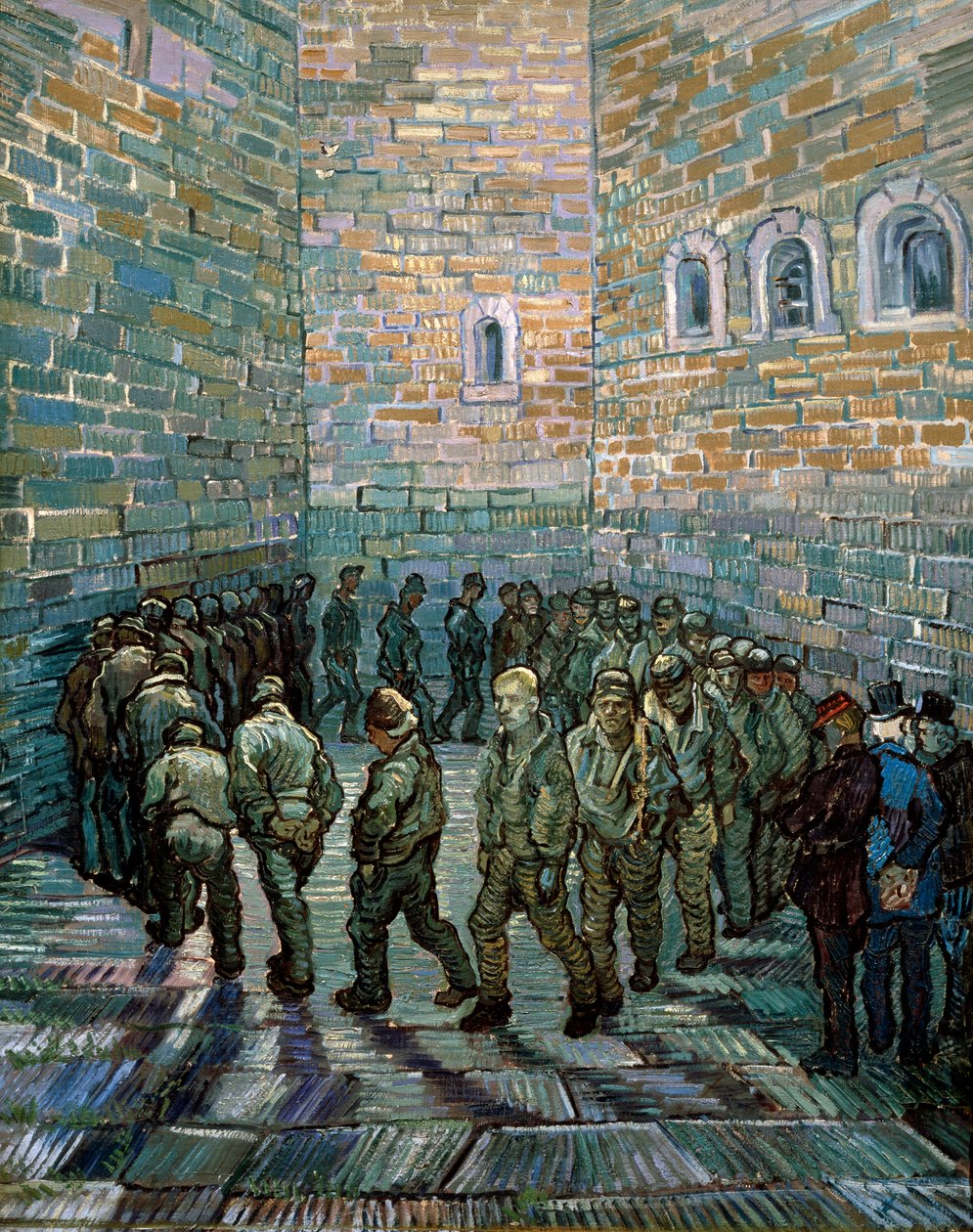 The Prison Courtyard by Vincent van Gogh