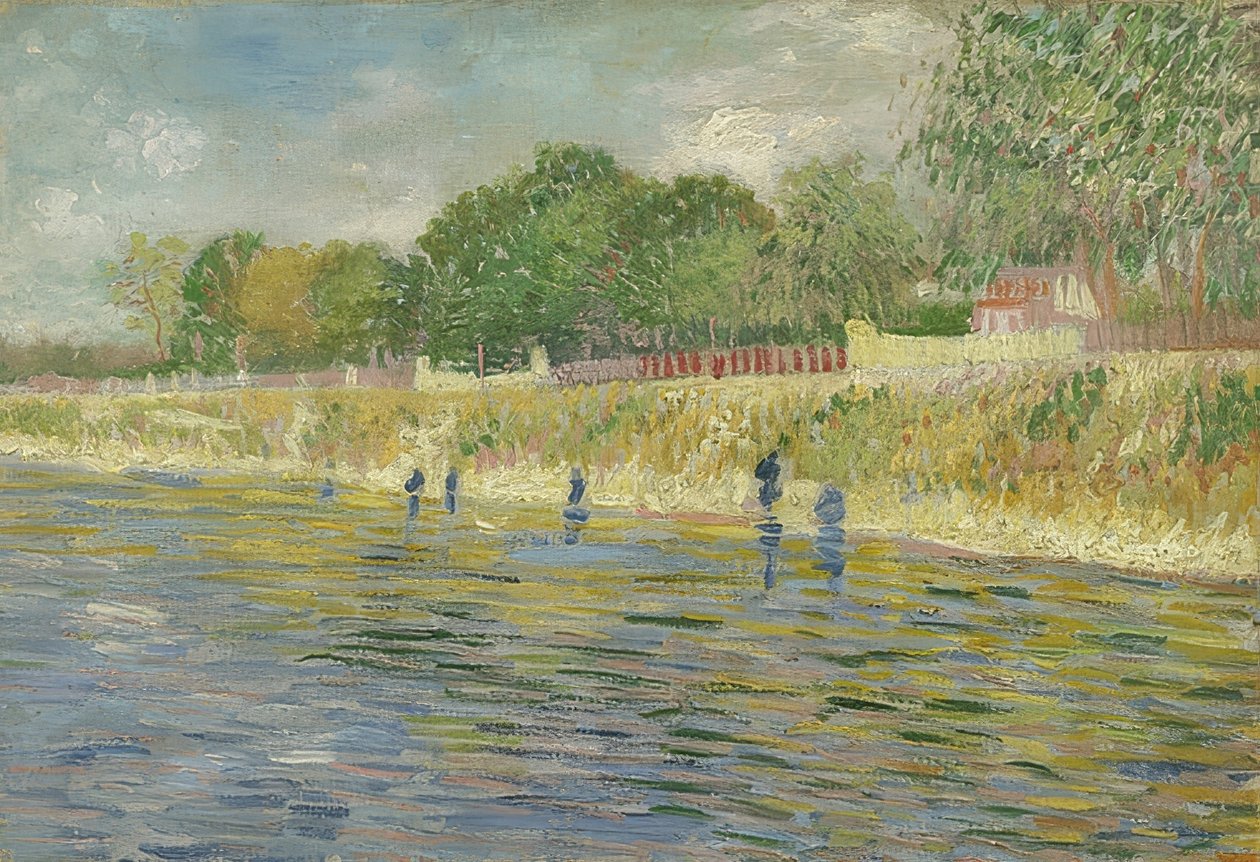 Banks of the Seine. Paris, May - July 1887 by Vincent van Gogh