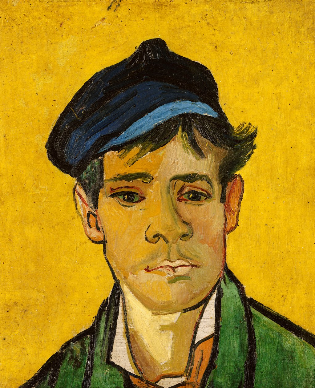 Young Man with a Hat, 1888 by Vincent van Gogh