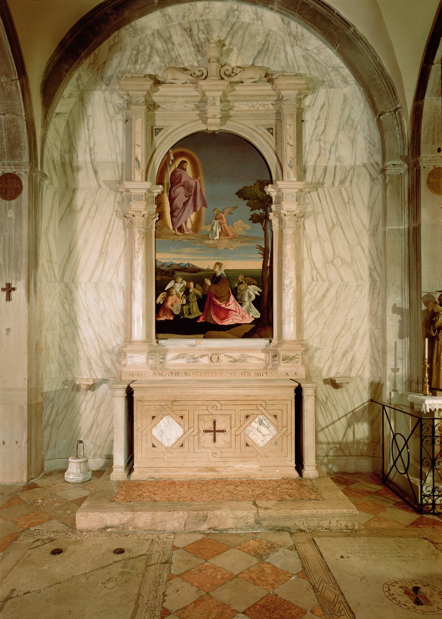 St. Christina Altarpiece by Vincenzo di Biagio Catena
