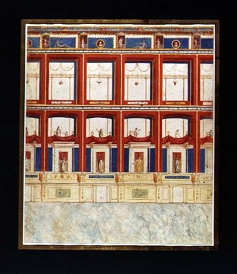 Antique Roman Frescoes, c.1775 by Vincenzo Brenna