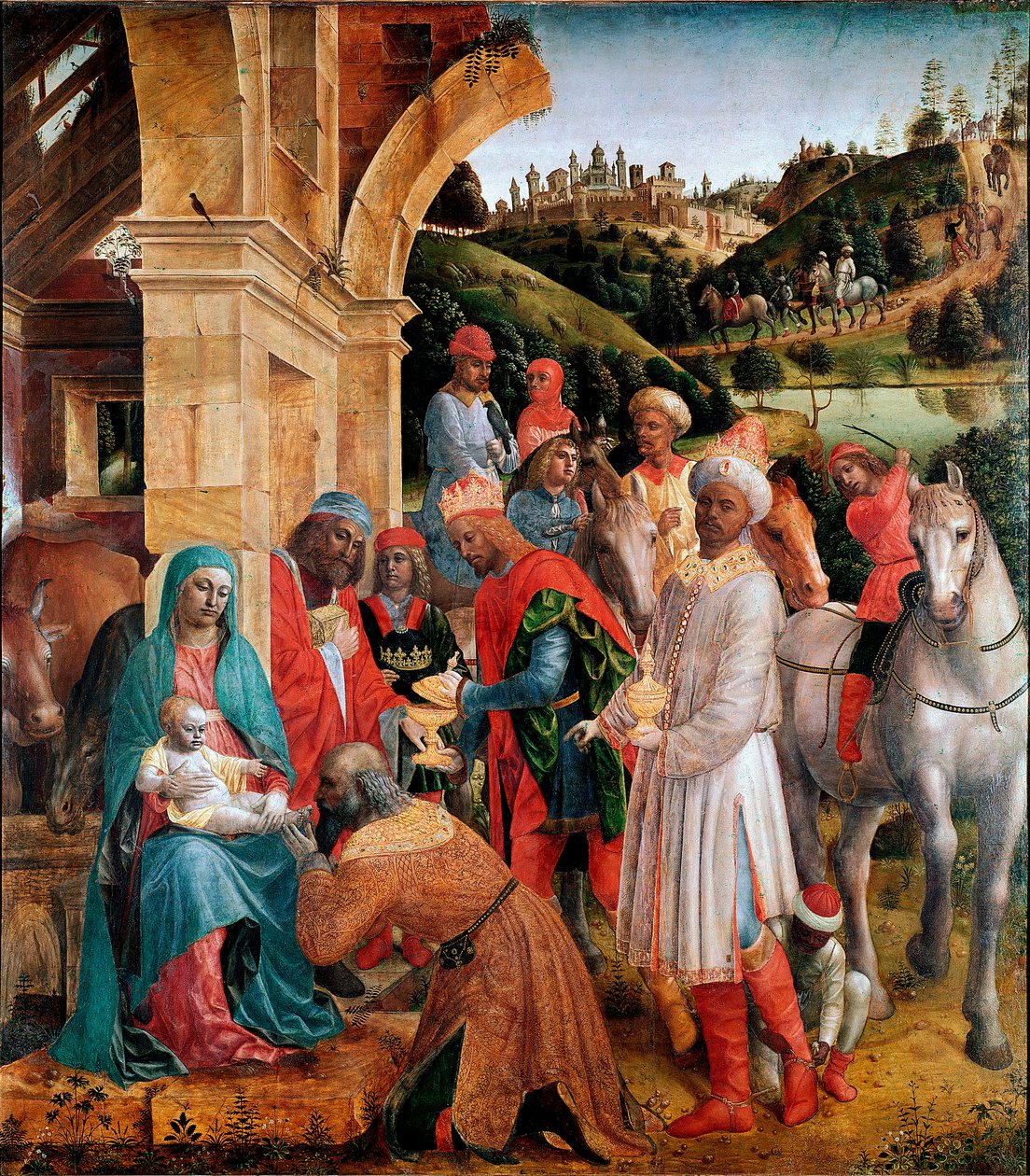 Adoration of the Magi by Vincenzo Foppa