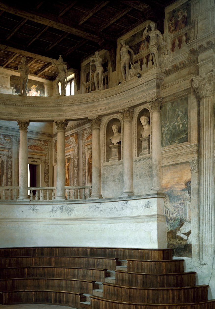 Renaissance Architecture: View of the Olympic Theatre by Vincenzo Scamozzi