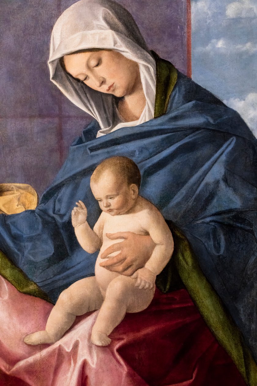 Virgin and Child and a Saint by Vincenzo di Biagio Catena