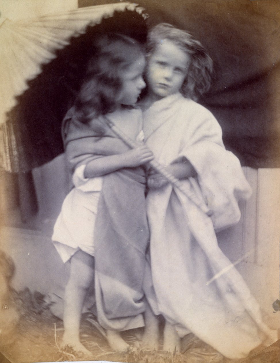 Paul and Virginia Under a Parasol, c.1855-65 by Viscountess Hawarden