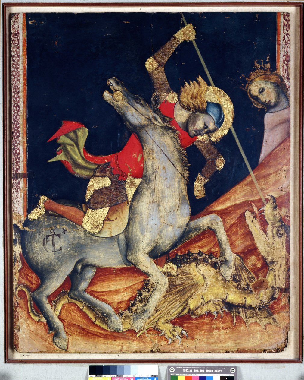 Saint George Killing the Dragon by Vitale da Bologna