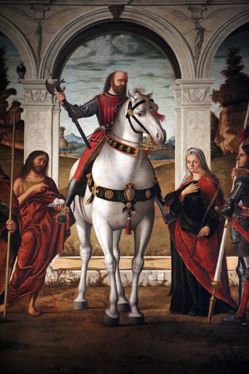 Saint Vitalis on Horseback by Vittore Carpaccio