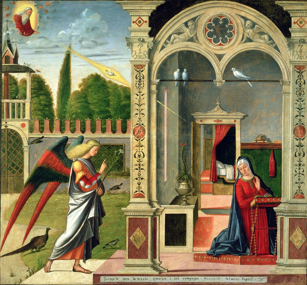 The Annunciation by Vittore Carpaccio
