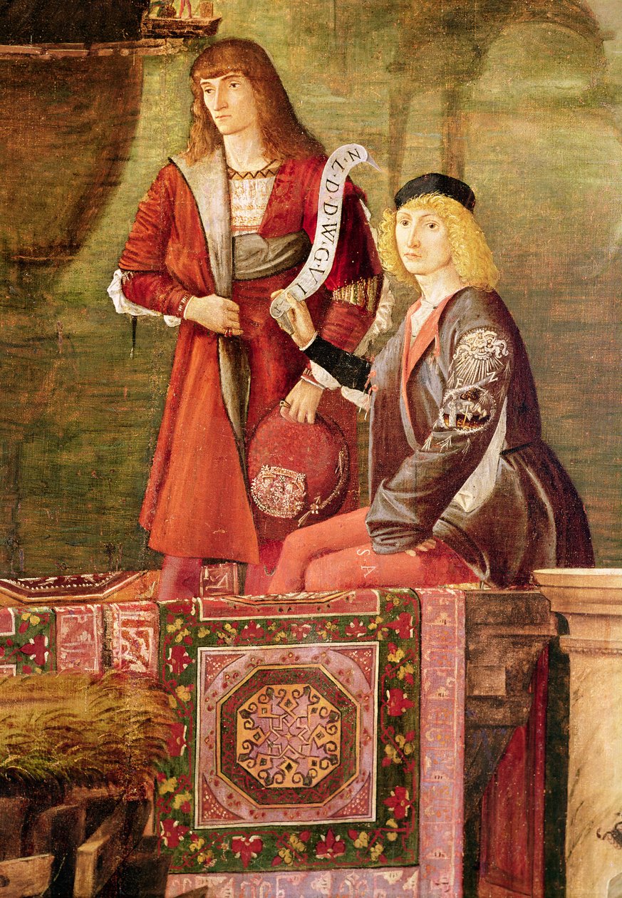 The Meeting of Etherius and Ursula and the Departure of the Pilgrims, from the St. Ursula Cycle (detail) by Vittore Carpaccio