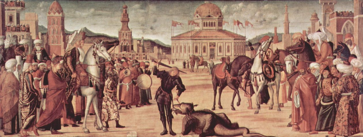 Triumph of Saint George by Vittore Carpaccio