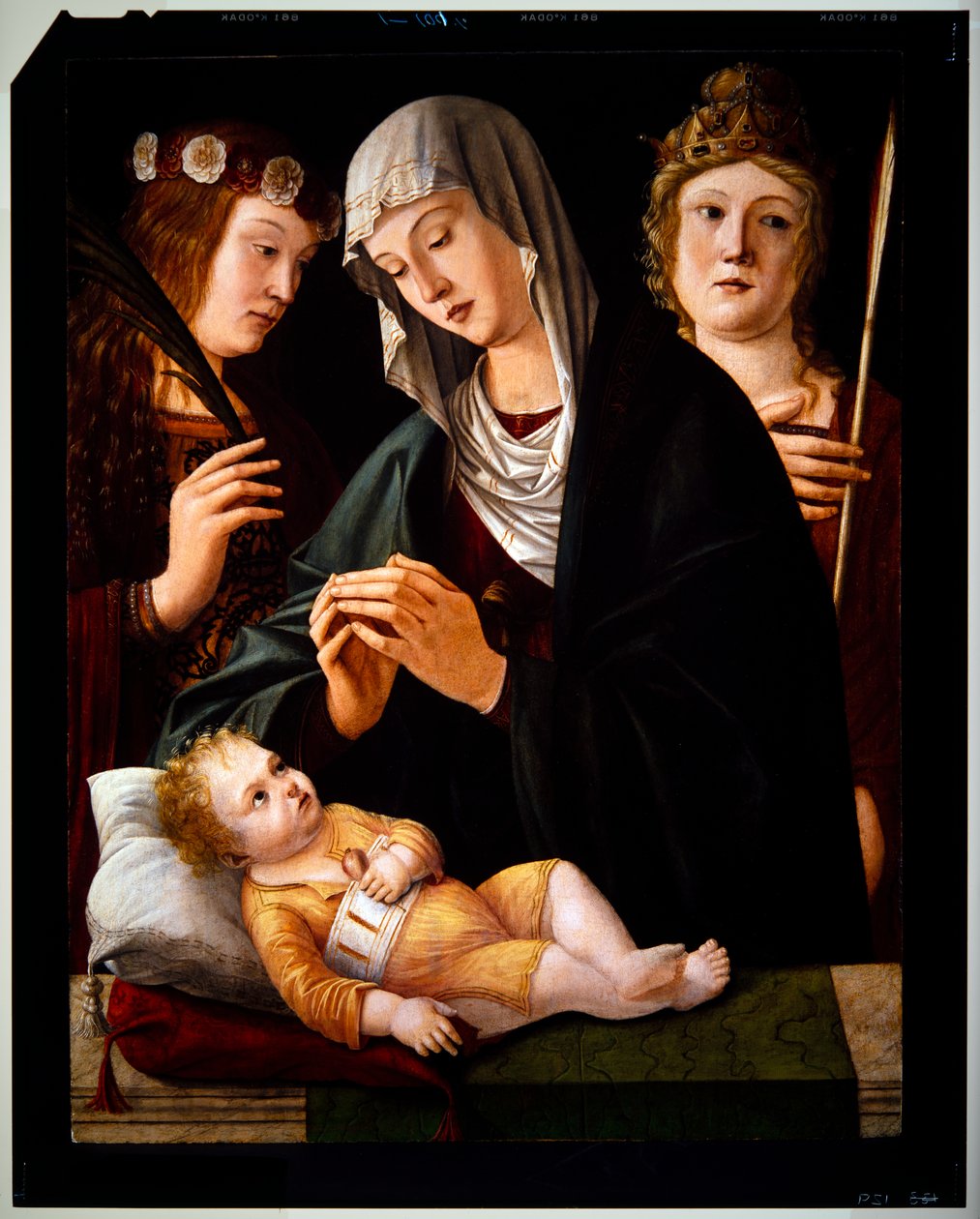Madonna & Child with the Two Female Saints by Vittore Carpaccio