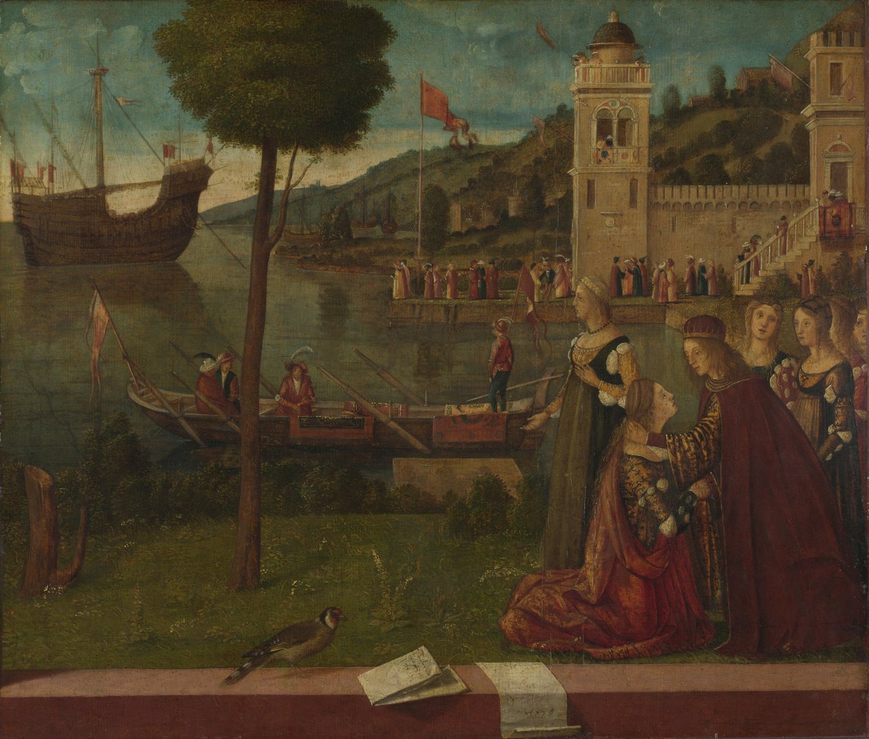 The Departure of Ceyx, c. 1502-1507 by Vittore Carpaccio