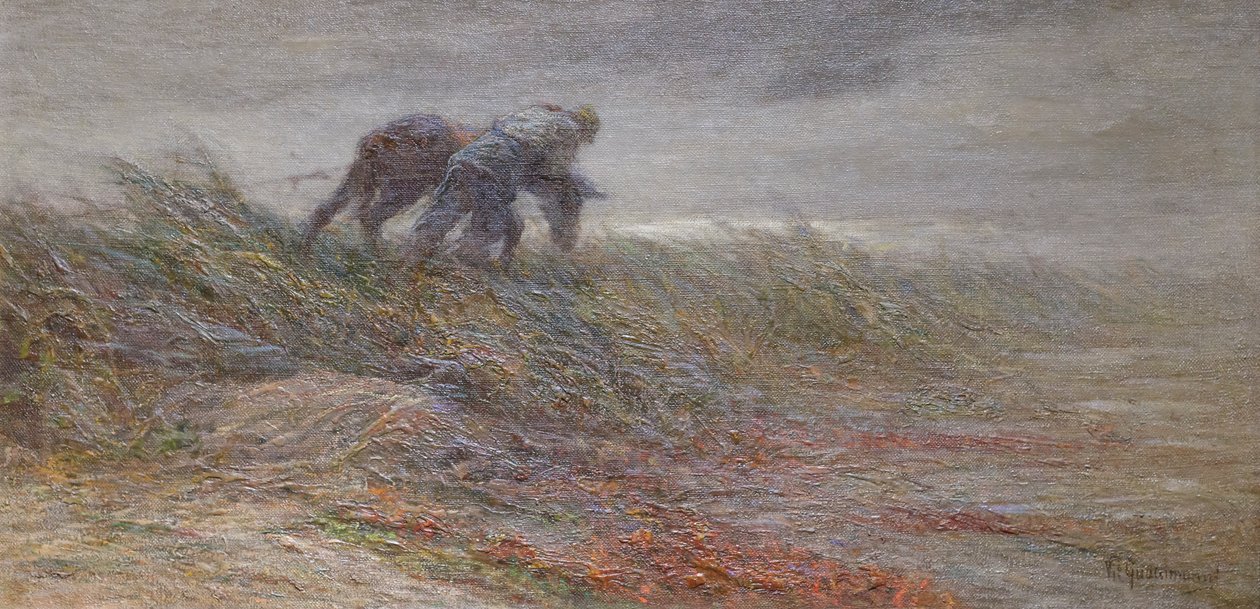 E il duro vento col petto rompea by Vittorio Guaccimanni
