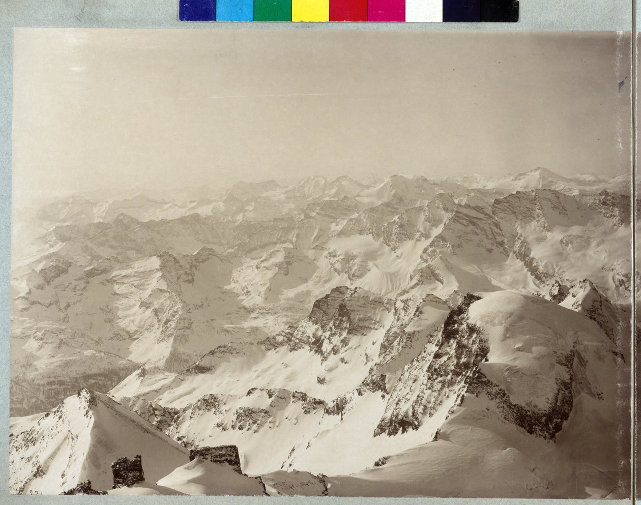 Alps Panorama by Vittorio Sella