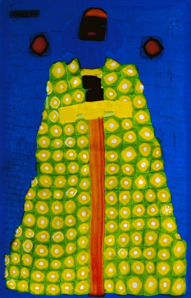 Barbaro, mosaic glass plate created by Artisti Barovier for the Venice Biennale in 1914 by Vittorio Zecchin