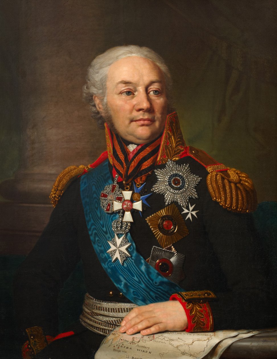 Count Friedrich von Buxhoeveden, 1809 by Vladimir Lukich Borovikovsky