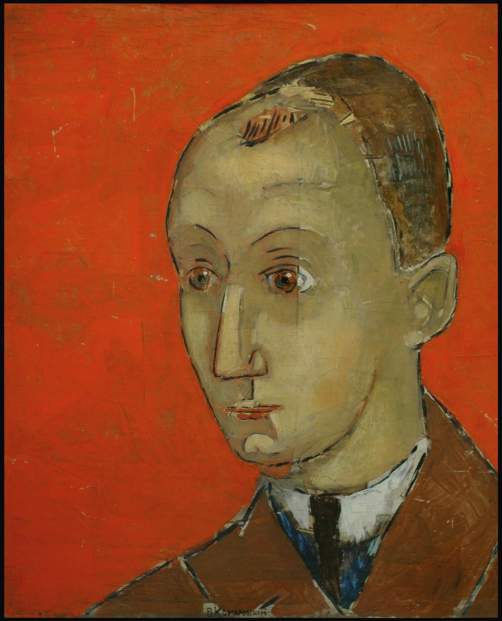 Self-Portrait by Vladimir Alexeevich Komarovsky