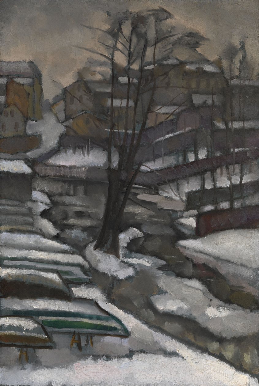 Saint Petersburg in Winter by Daniel Vladimir Baranoff Rossine