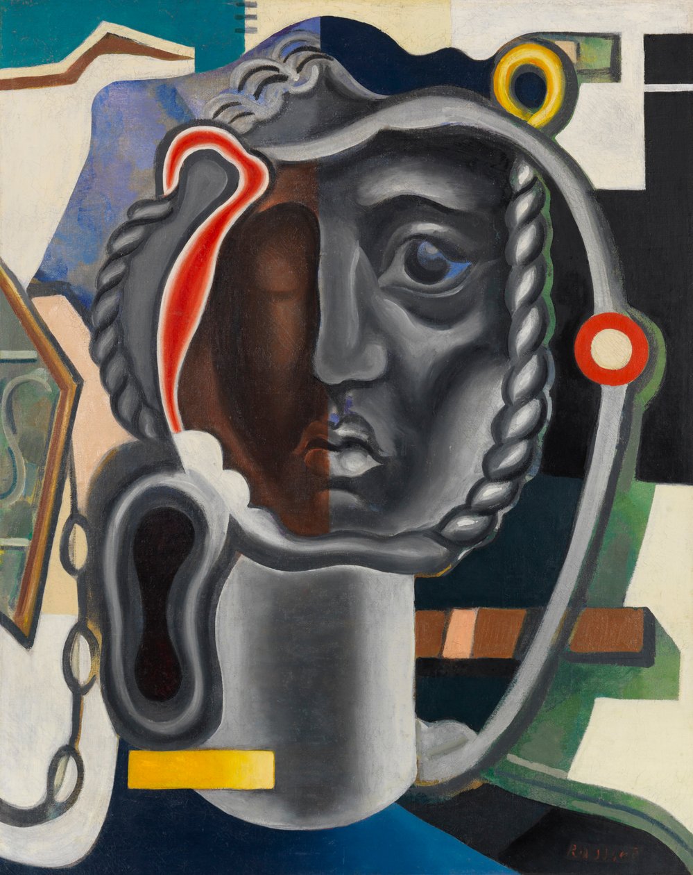 Mechanical Head by Daniel Vladimir Baranoff Rossine