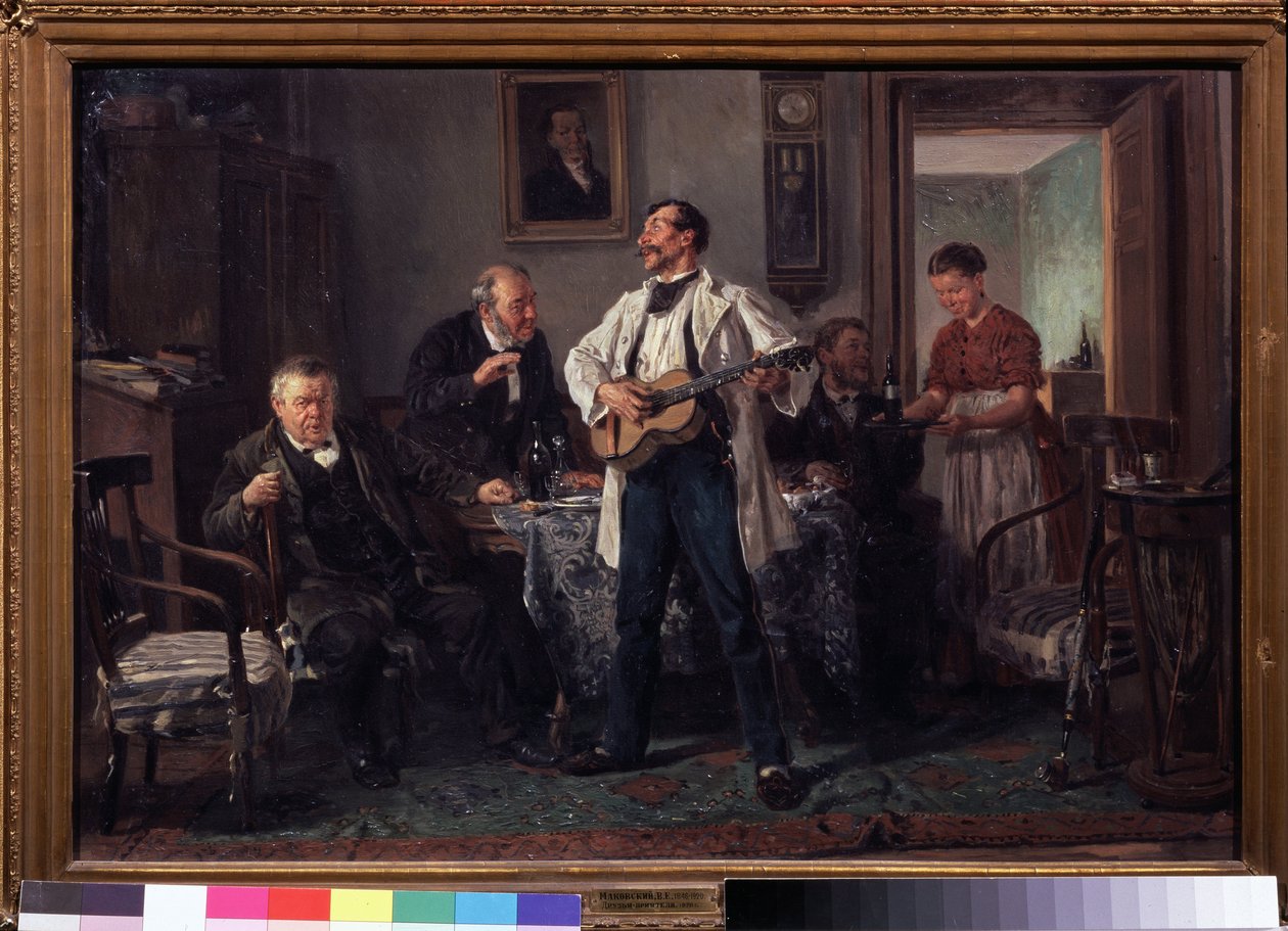 Buddies by Vladimir Egorovic Makovsky