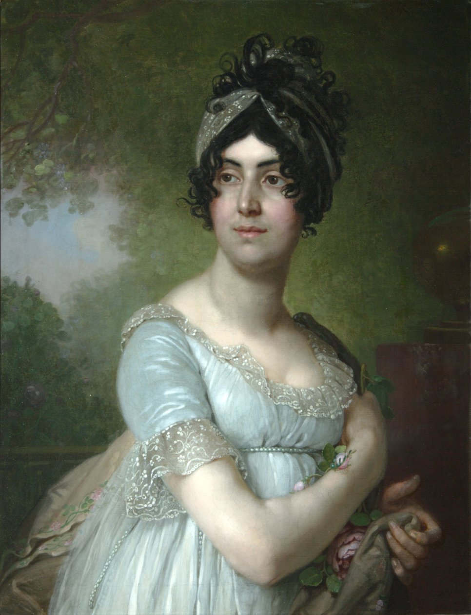 Portrait of Darya Semyonovna Yakovleva by Vladimir Lukich Borovikovsky