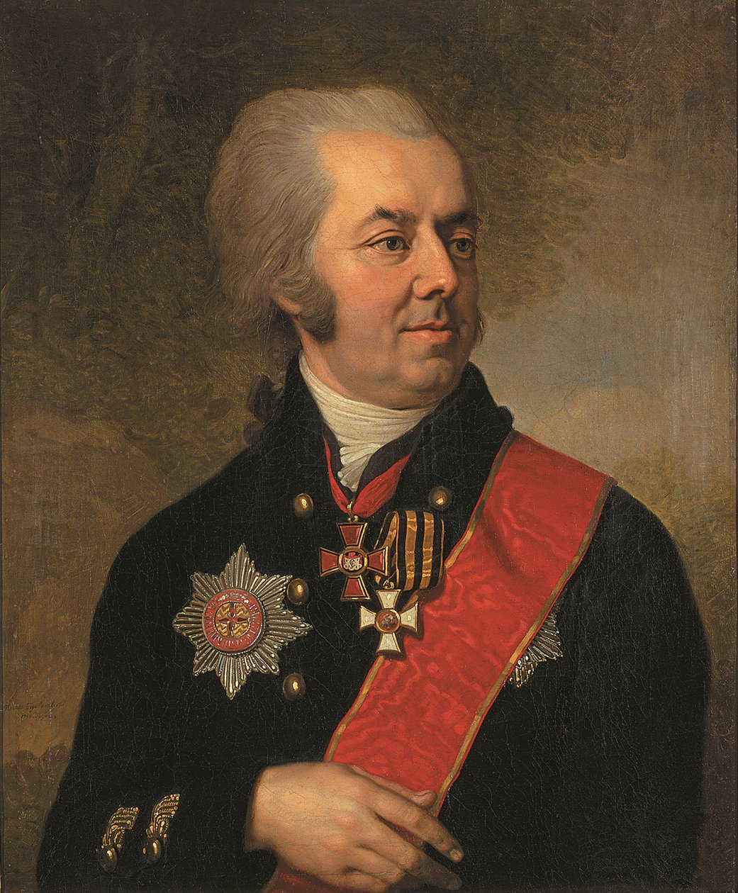 Portrait of Ioasaph Arbenev by Vladimir Lukich Borovikovsky