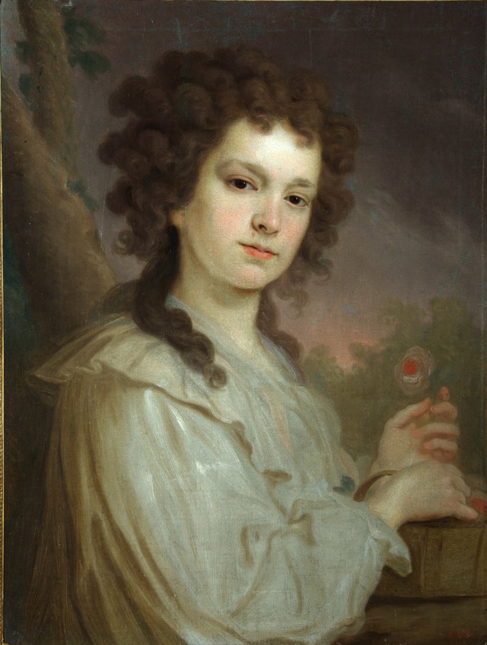 Portrait of Olga Kuzminichna Filippova, 1790 by Vladimir Lukich Borovikovsky