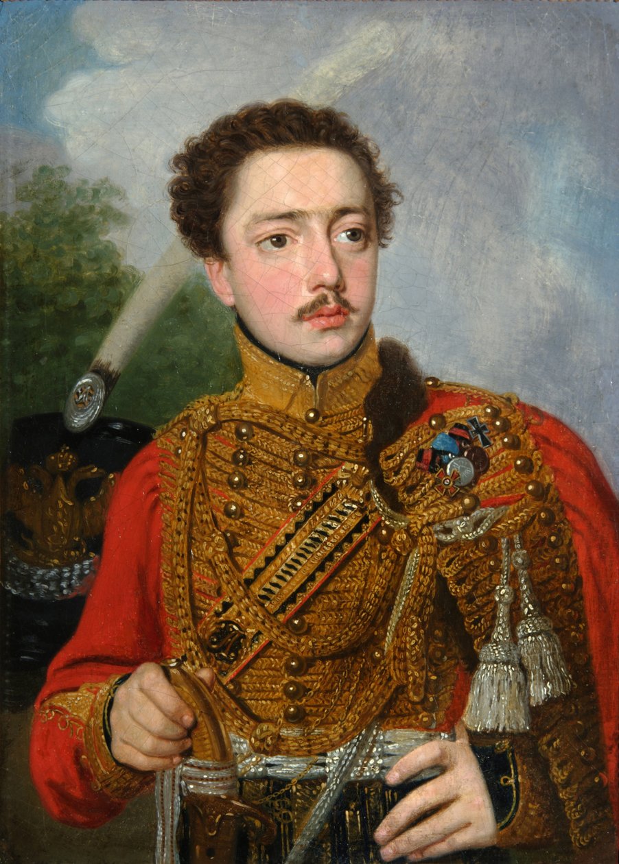 Portrait of Pavel Semyonovich Masyukov, 1817 by Vladimir Lukich Borovikovsky