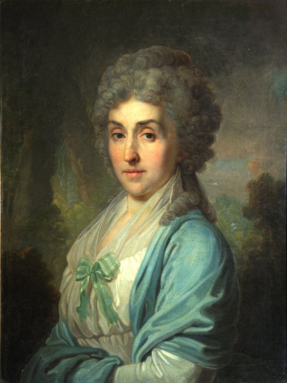 Portrait of Yekaterina Alexandrovna Novosiltseva by Vladimir Lukich Borovikovsky