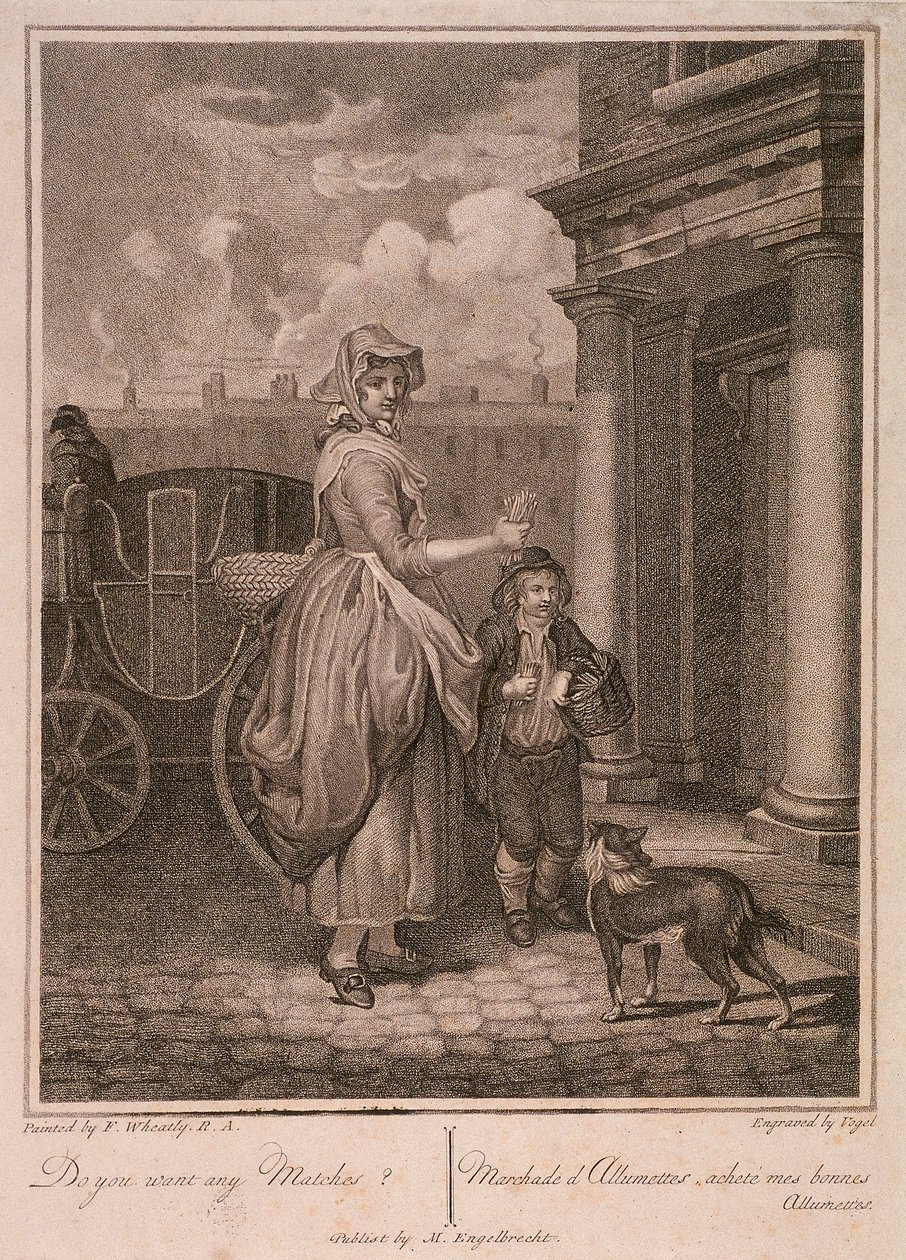 Do you want any Matches, Cries of London by Vogel