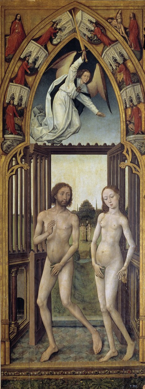 Redemption Triptych: Expulsion from the Paradise by Vrancke van der Stockt