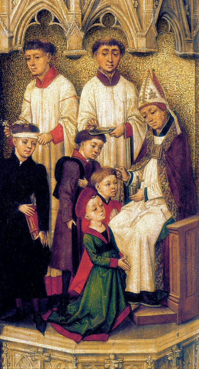 Triptych of the Redemption (detail) by Vrancke van der Stockt