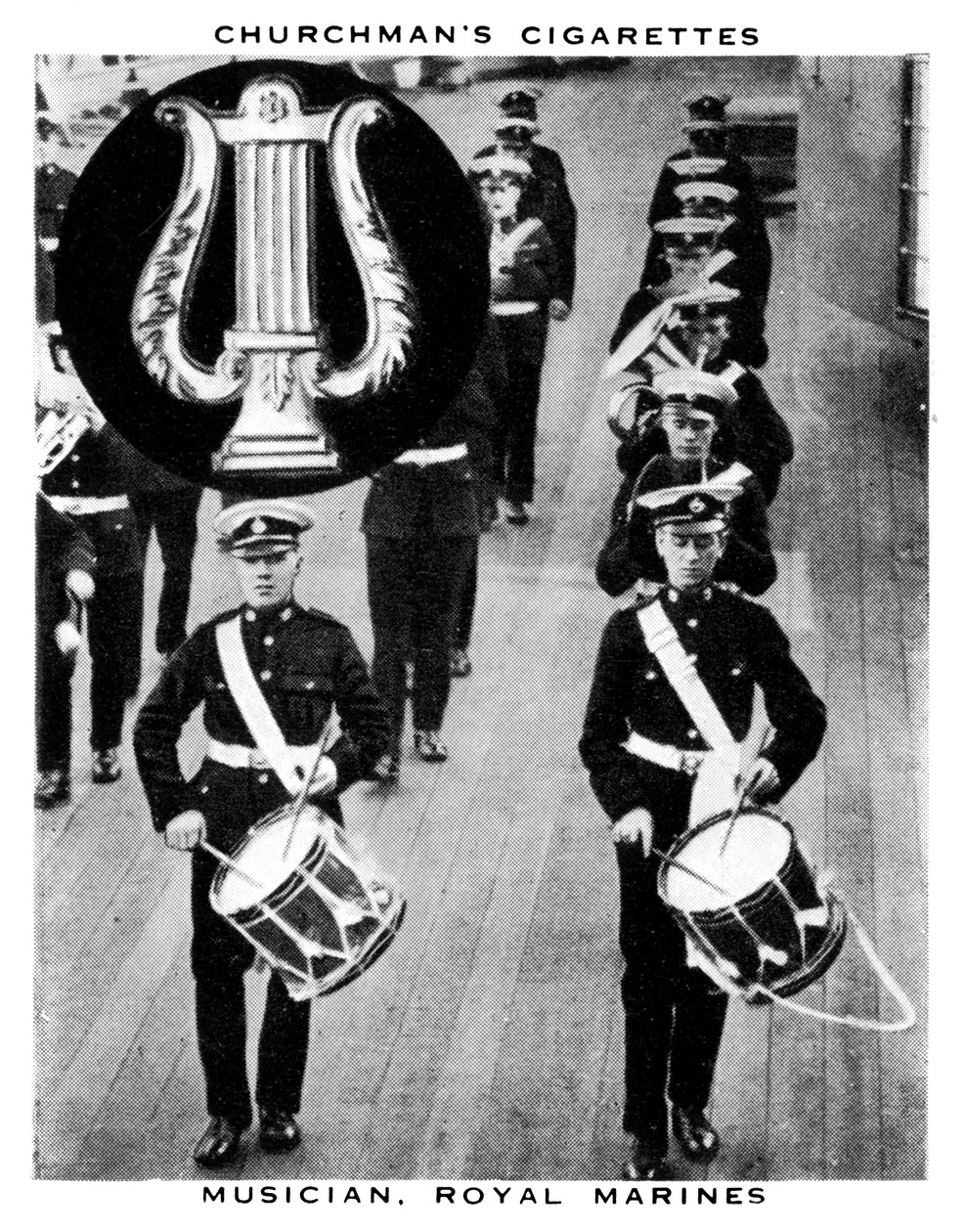 Musician, Royal Marines, 1937 by WA and AC Churchman