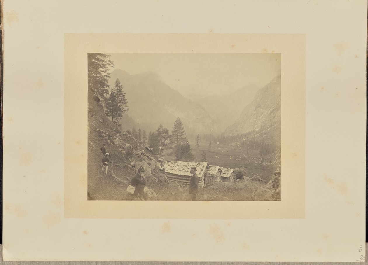 On the Col de Fedaia, Venetia by W.D. Howard and F.H. Lloyd