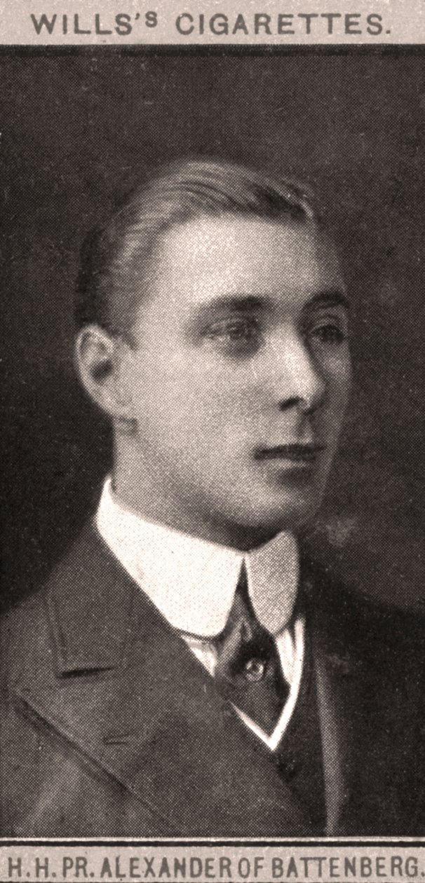 H.H, PR. Alexander of Battenberg, 1908 by WD and HO Wills