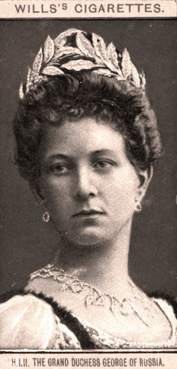 H.I.H The Grand Duchess George of Russia by WD and HO Wills