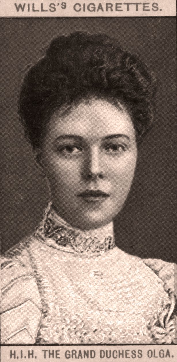 H.I.H The Grand Duchess Olga by WD and HO Wills