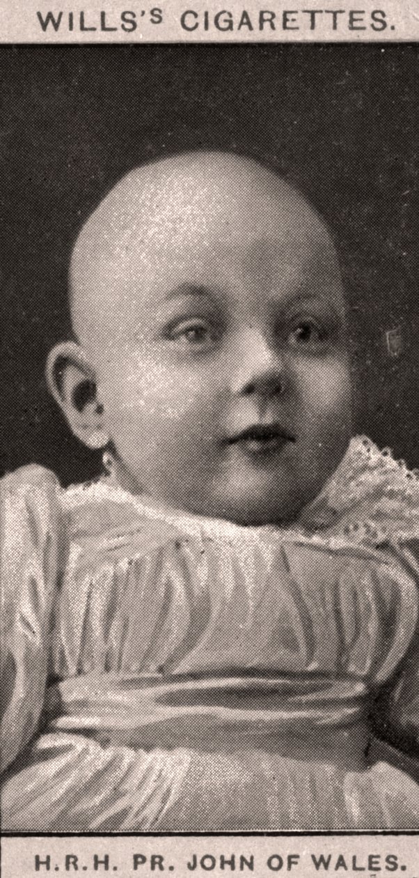 H.R.H, P.R, John of Wales, 1908 by WD and HO Wills